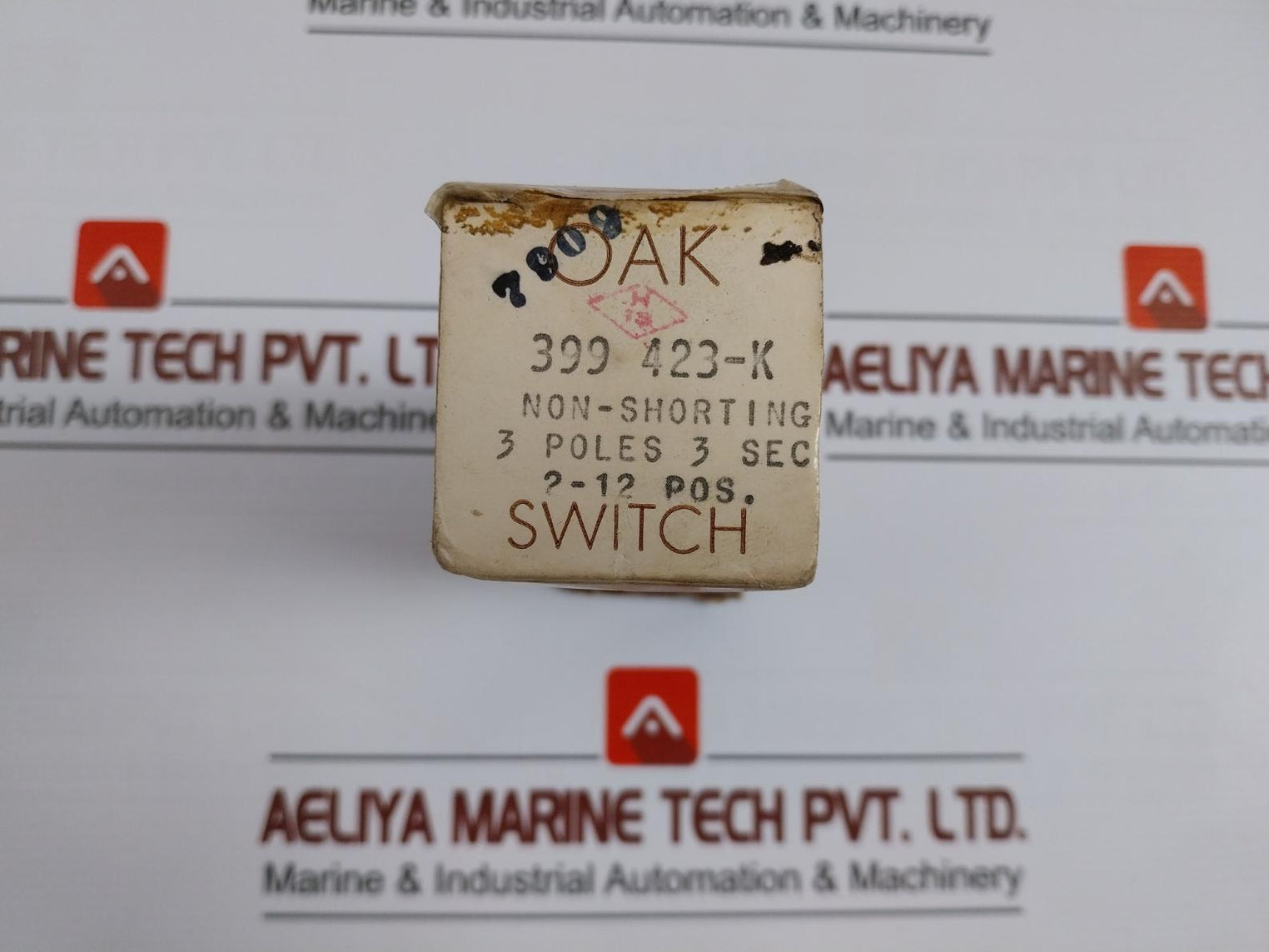 Oak 399 423-k 3 Pole Rotary Switch 2–12 Position