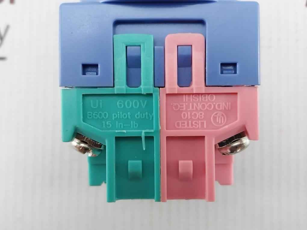 Obishi 600V Selector Switch B600 Pilot Duty