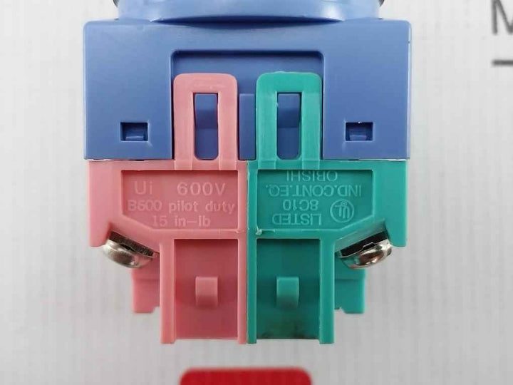 Obishi 600V Selector Switch B600 Pilot Duty