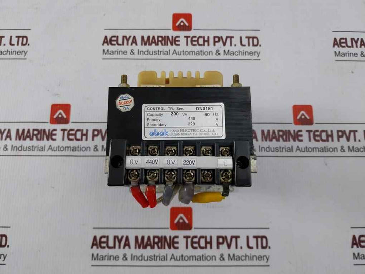 Obok Electric 200 Va Control Tr Current Transformer 60hz