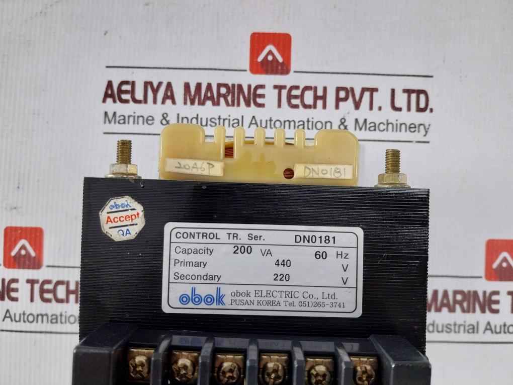 Obok Electric 200 Va Control Tr Current Transformer 60hz