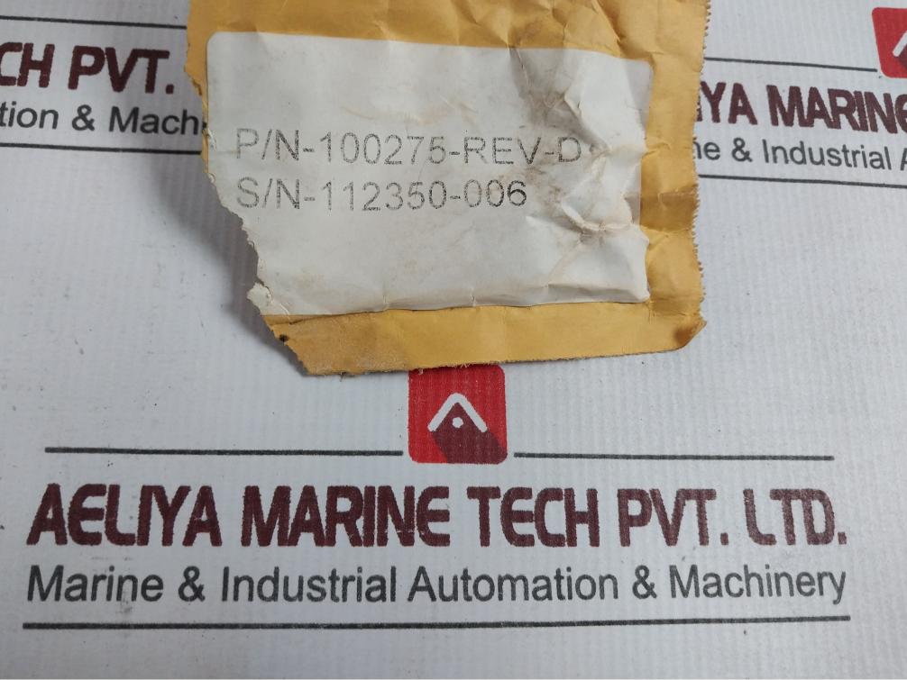 Oceaneering 100275 Threaded Male Plug Rev D