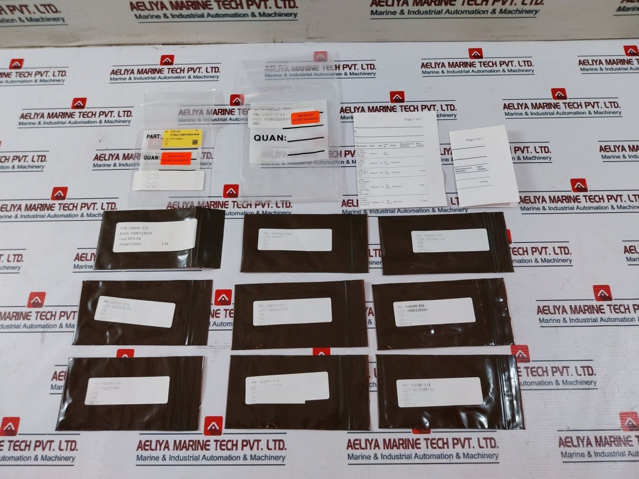 Oceaneering 100276-sk Seal Valve Shear Kit 100275-sk