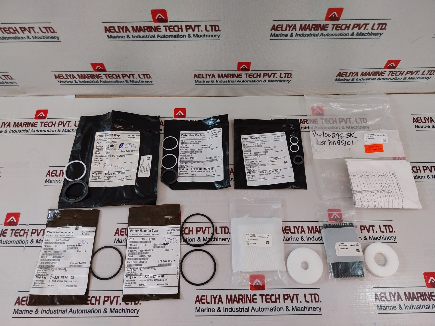 Oceaneering 100295-sk Valve Seal Kit