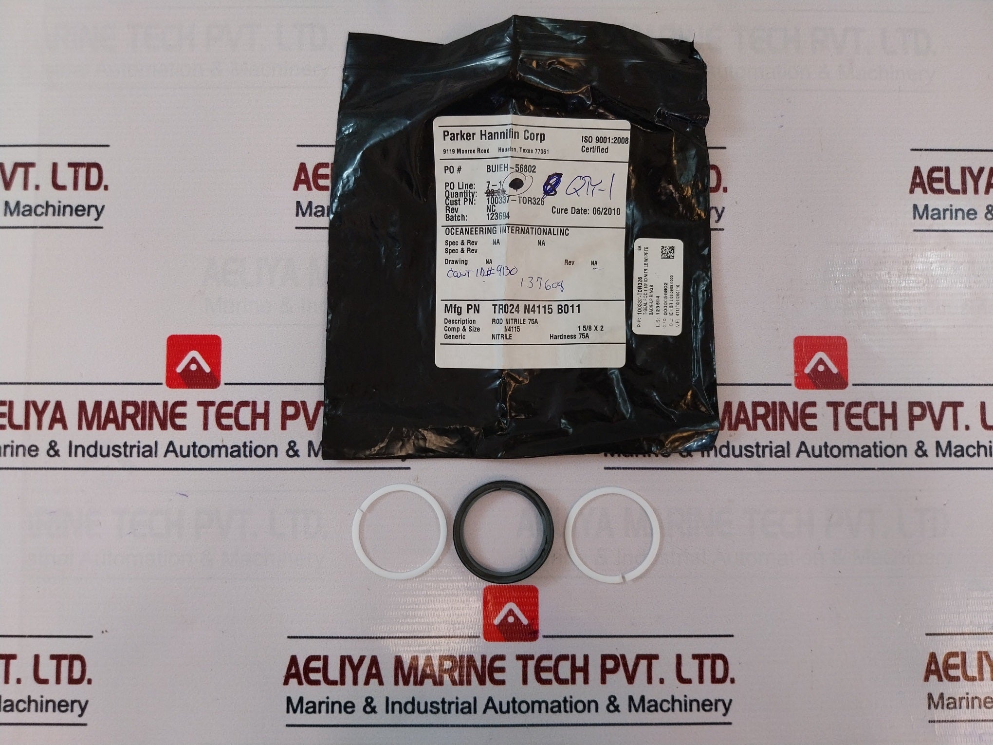 Oceaneering 100295-sk Valve Seal Kit