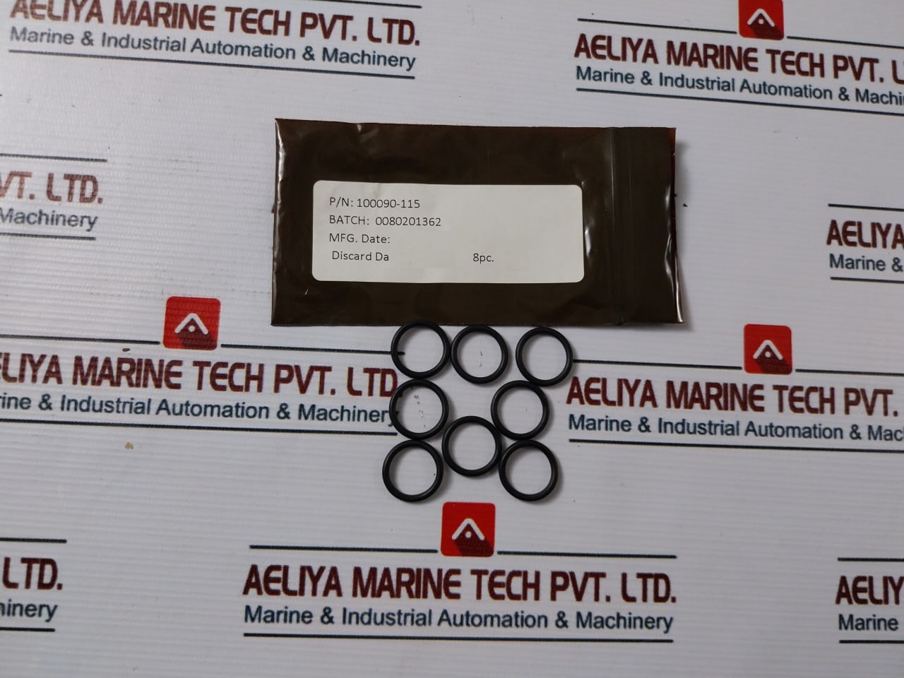 Oceaneering 100622-sk Seal Stat-o 0.5-in 316 Ss Nitrile 600 Series Kit