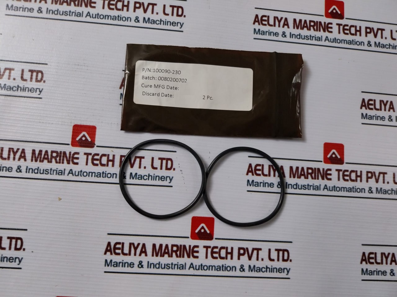 Oceaneering 100622-sk Seal Stat-o 0.5-in 316 Ss Nitrile 600 Series Kit