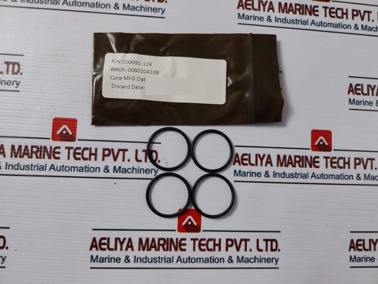 Oceaneering 100622-sk Seal Stat-o 0.5-in 316 Ss Nitrile 600 Series Kit