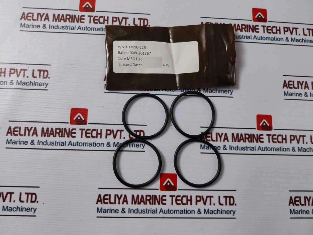 Oceaneering 100622-sk Seal Stat-o 0.5-in 316 Ss Nitrile 600 Series Kit