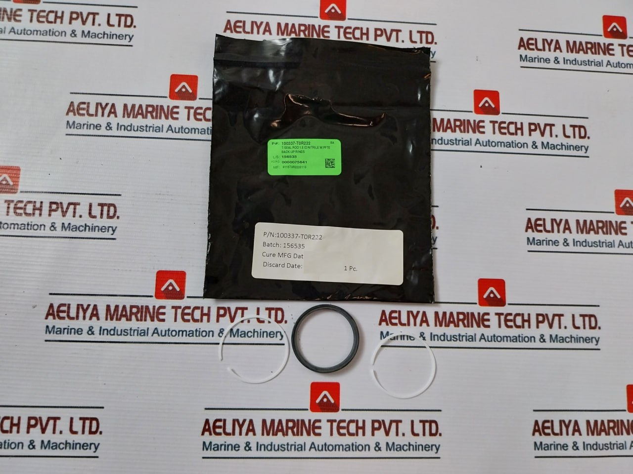 Oceaneering 100622-sk Seal Stat-o 0.5-in 316 Ss Nitrile 600 Series Kit