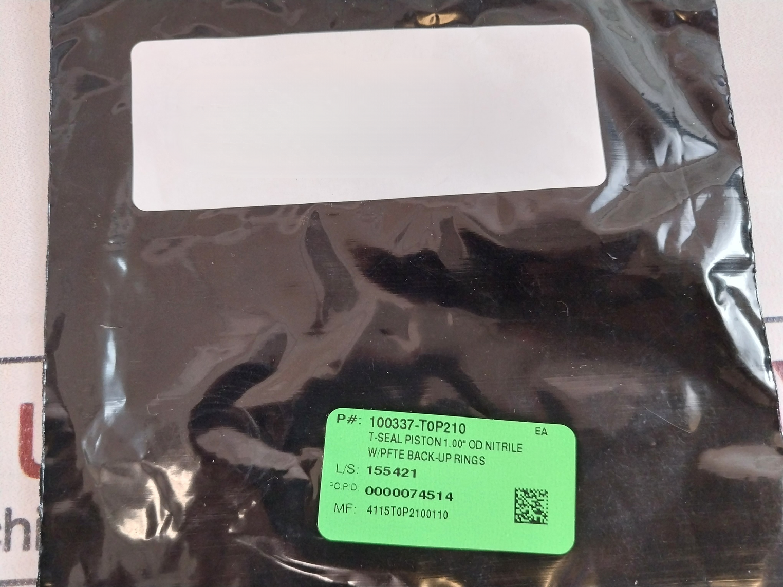 Oceaneering 100740-sk-90 Seal Valve Kit