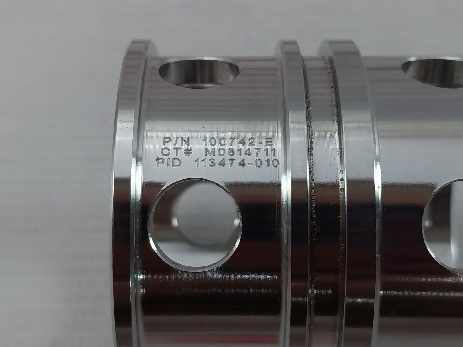 Oceaneering 100742-e Cartridge Valve Pid 113474-010