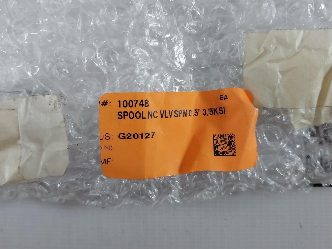 Oceaneering 100748 Directional Valve Spm 0.5