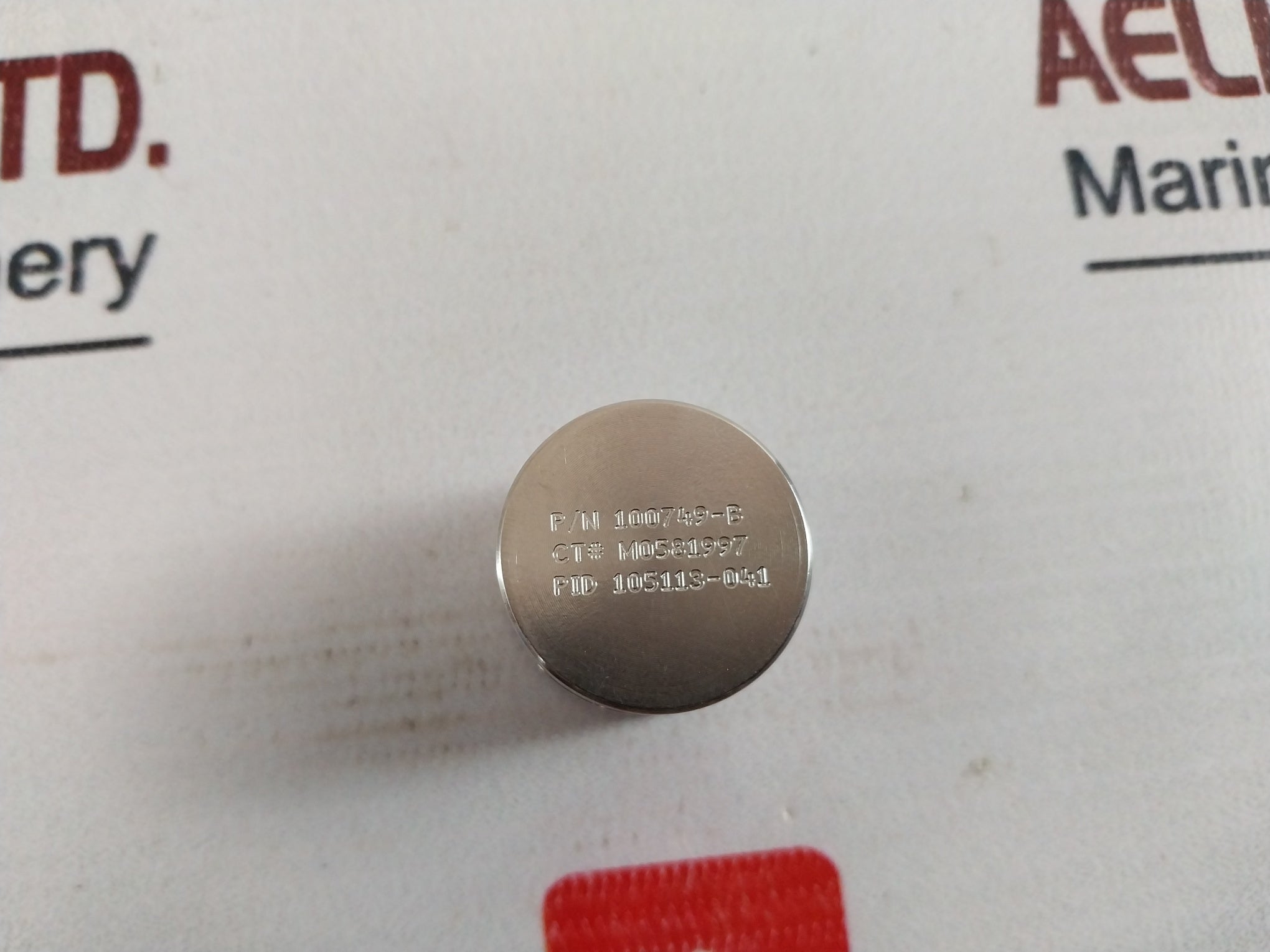 Oceaneering 100749-b Piston