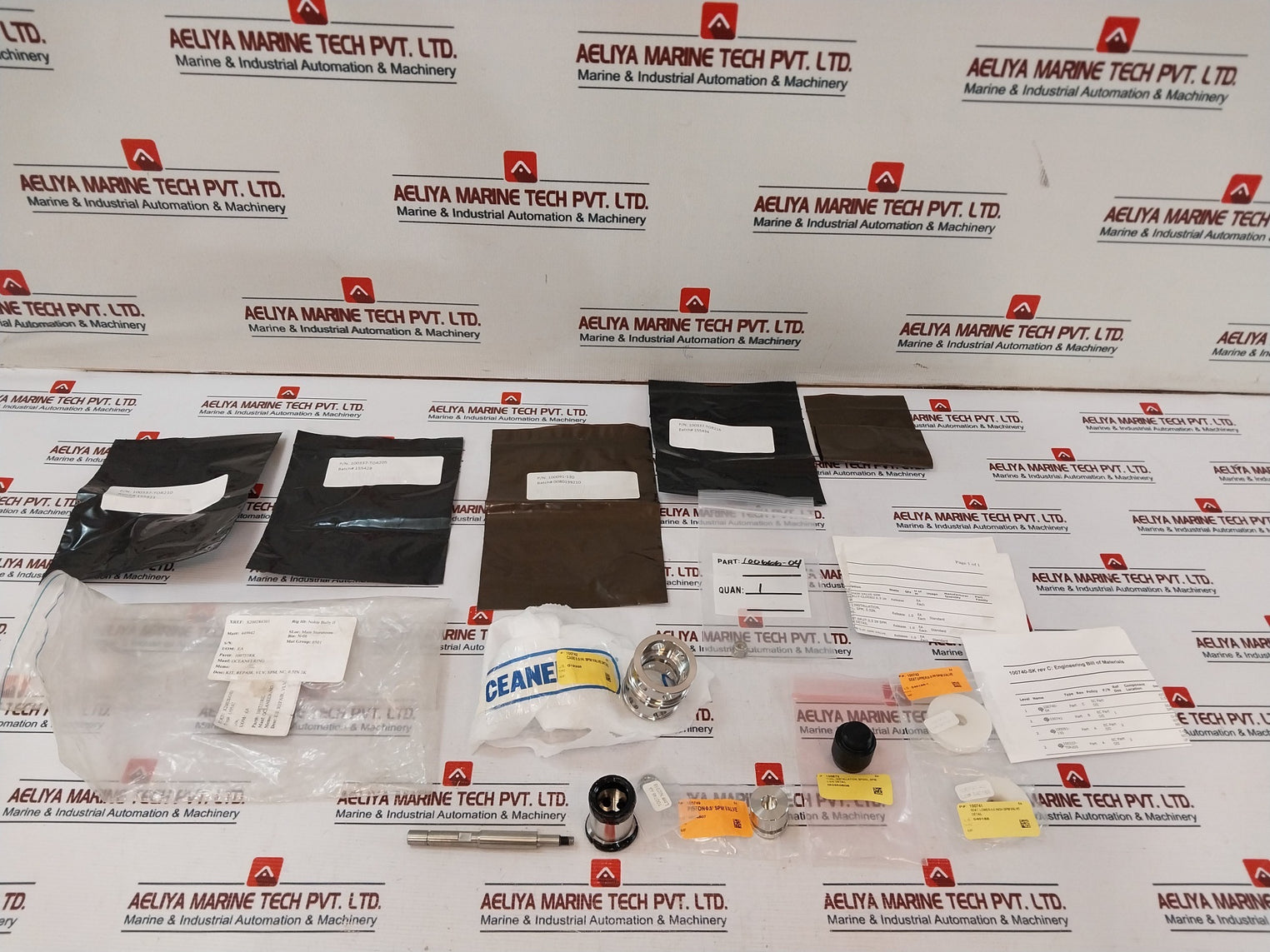 Oceaneering 100755-rk Spm Seal Valve Repair Kit 100749,100742,100873,100091-129