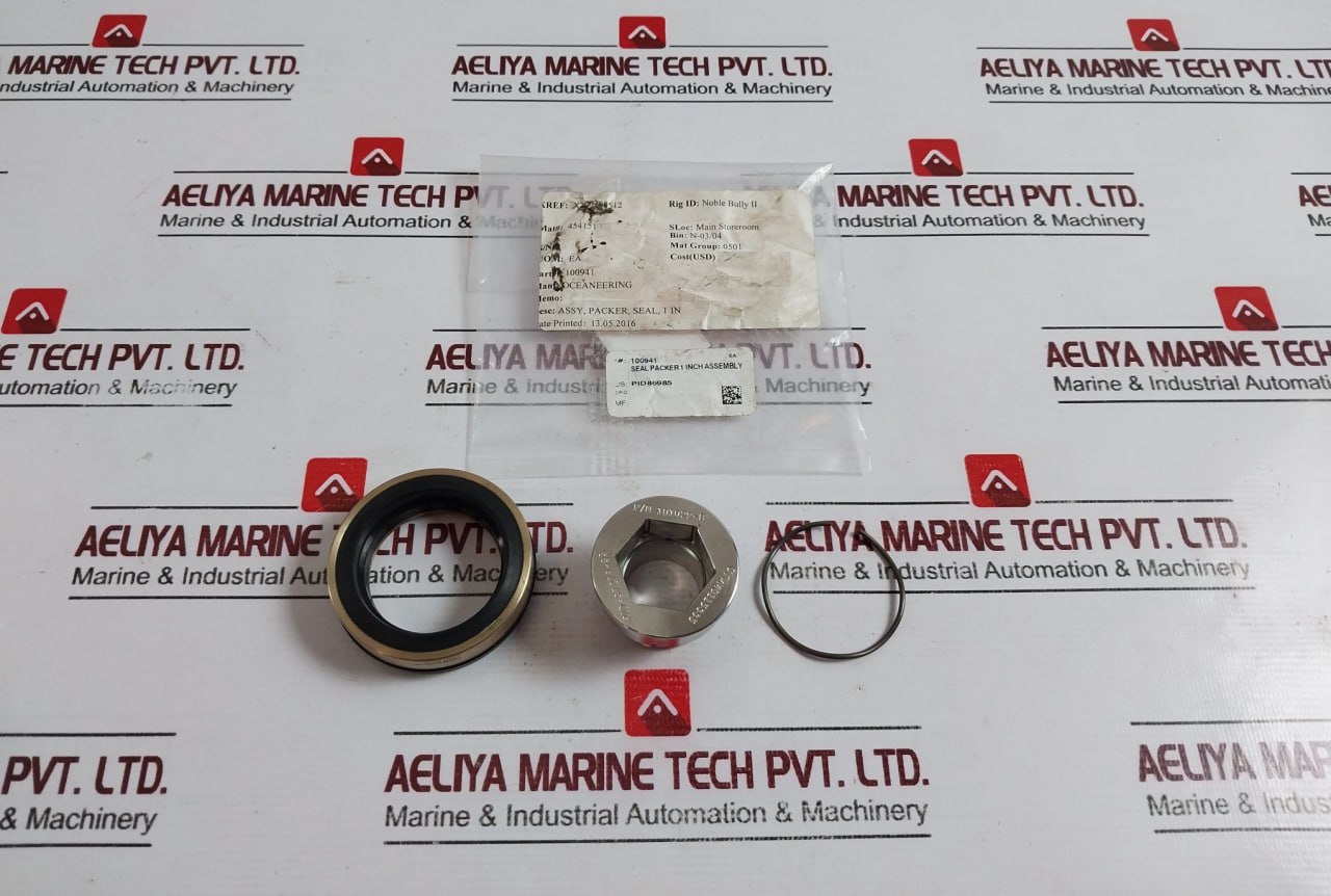 Oceaneering 101028 Seal Packer 1 Inch Assembly Set 101029-B Rev AA 101029-B