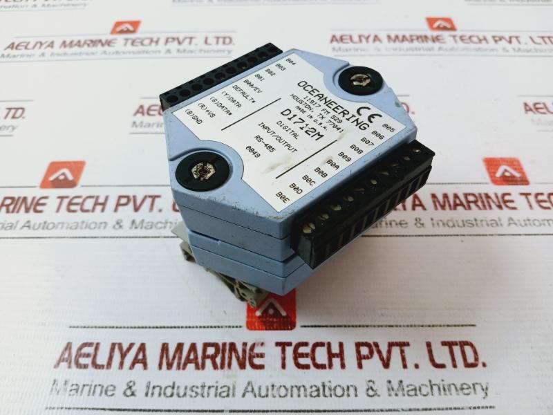Oceaneering D1712m Digital Input/output Module Rs-485