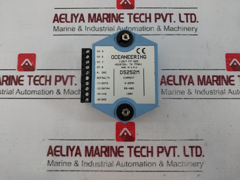 Oceaneering D5252M Converter Extension Radio Modem 4-20Ma,Rs-485