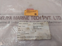 Oceaneering 0329799-ac Spm Dual Body Valve 0329799