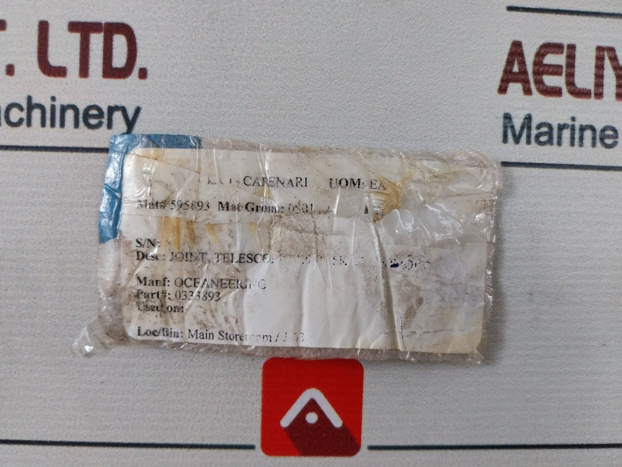 Oceaneering 0333893 Telescopic Joint 24In Stroke 0317929-ab