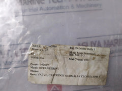 Oceaneering 100368/ 100819 Cartridge Normally Closed Valve Spm 1 Rev. B