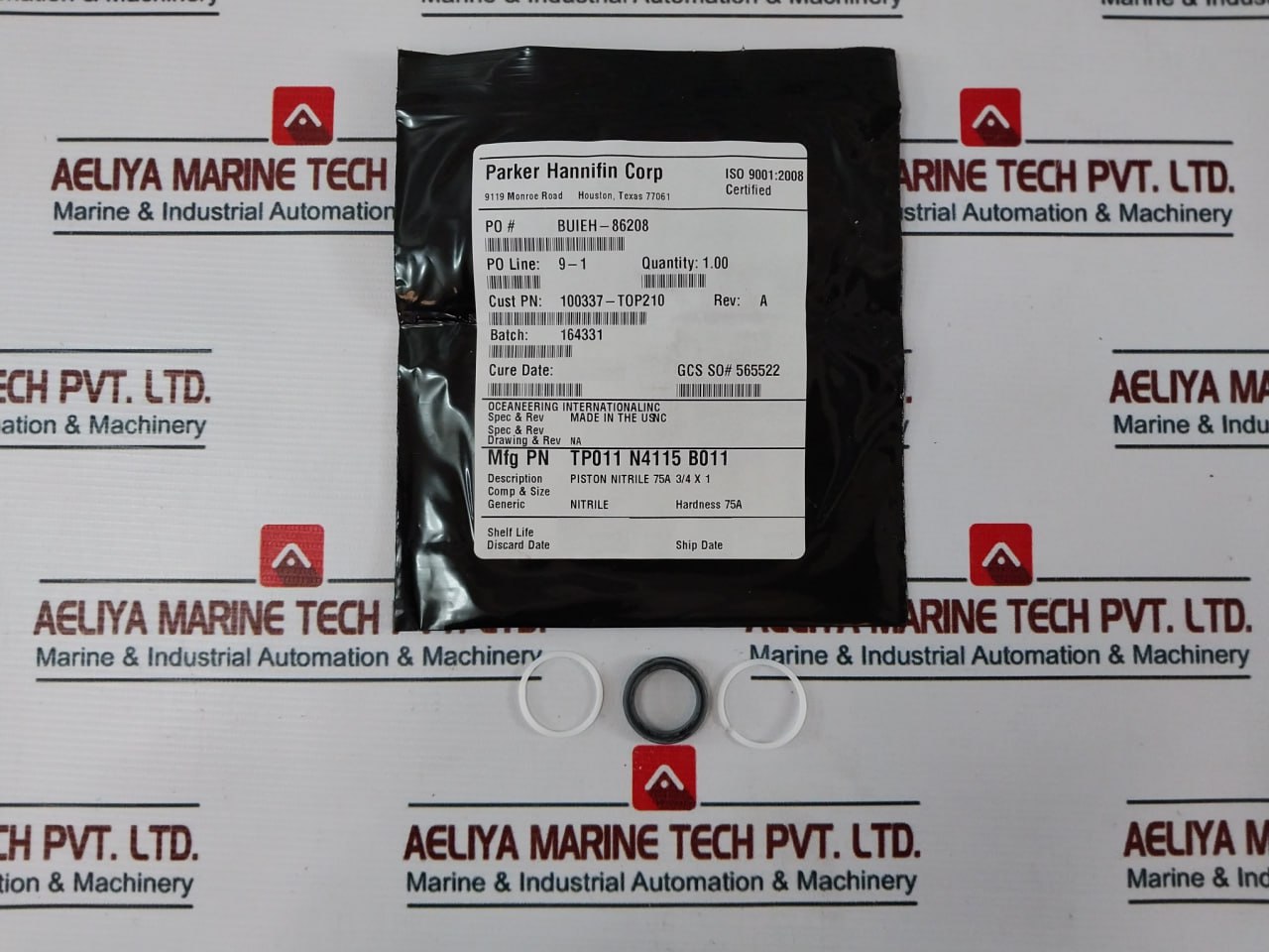 Oceaneering Parker Hannifin 100755-rk Seal Valve Kit