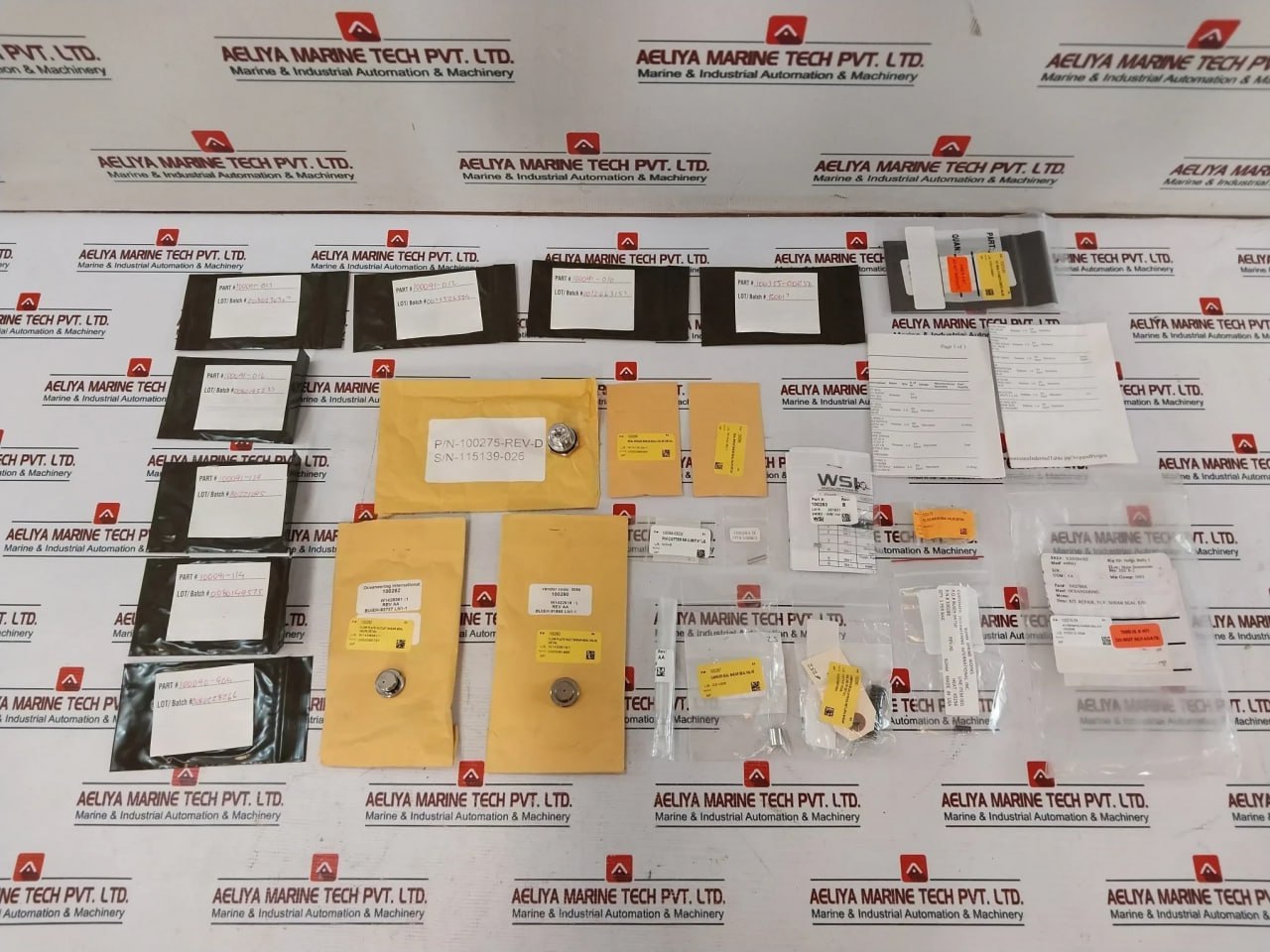 Oceaneering 100755-rk Valve Repair Kit , 100749 Rev.B