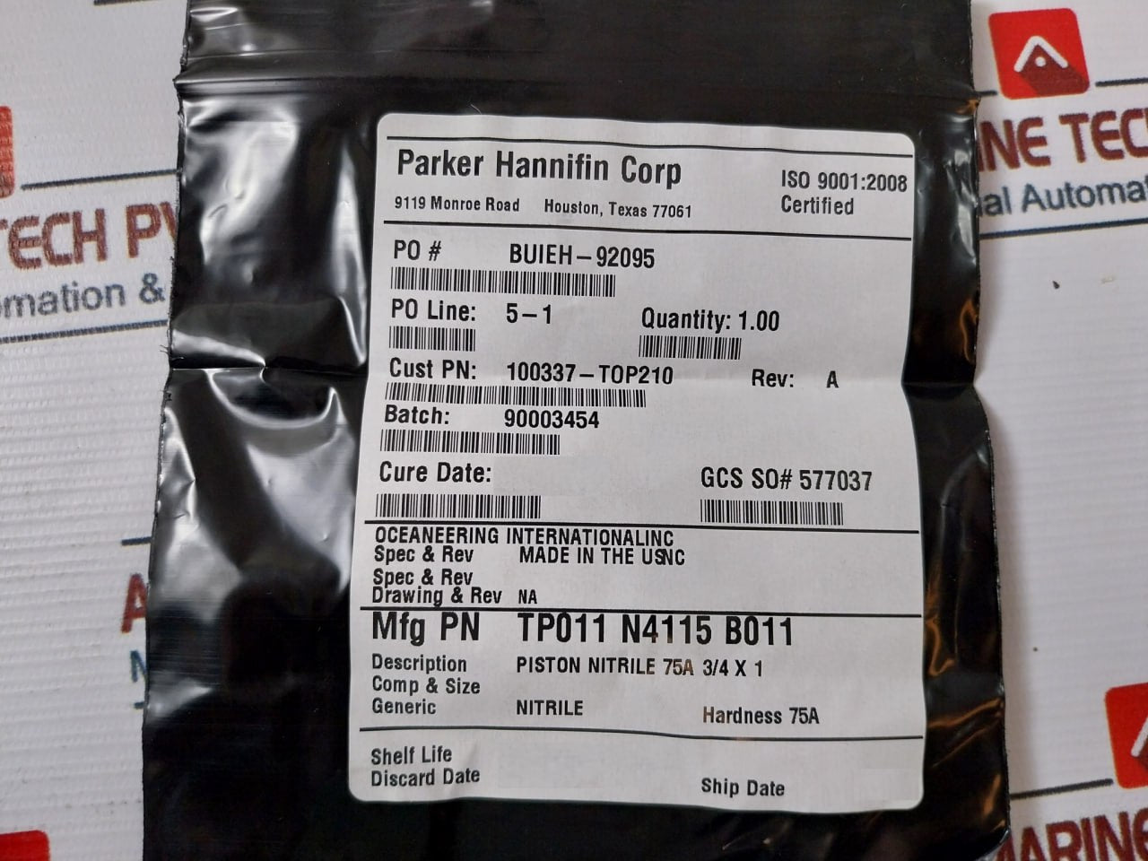 Oceaneering 100755Rk 0.5 Inch Spm Repair Valve Kit 100741