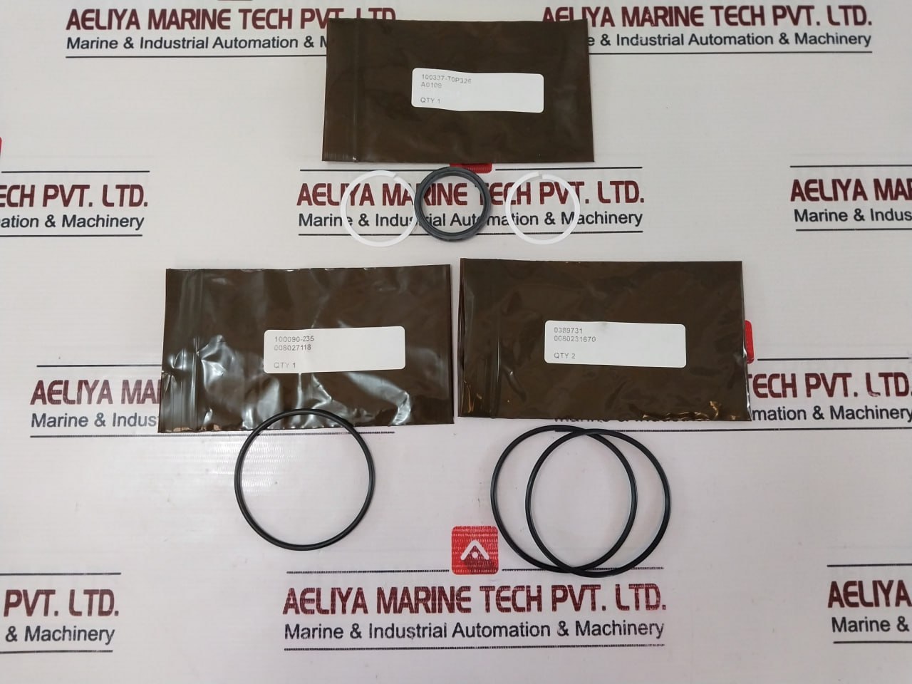 Oceaneering 100813-rk Valve Repair Kit 100768 Rev B