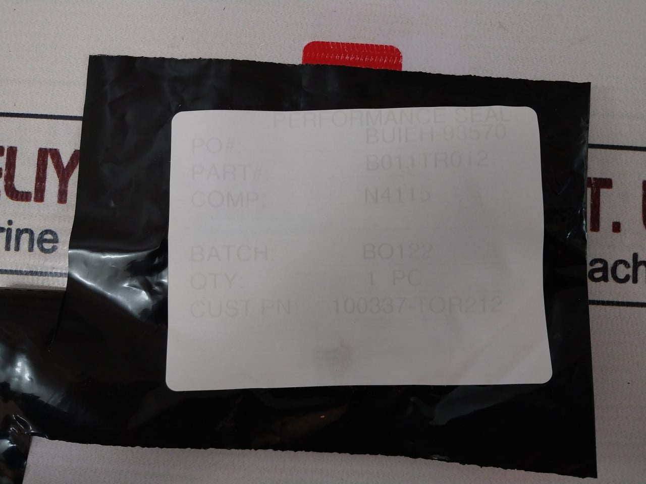 Oceaneering 100813-rk Valve Repair Kit 100768 Rev B