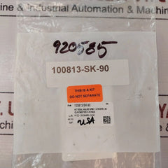 Oceaneering 100813-sk-90 Repair Valve Kit