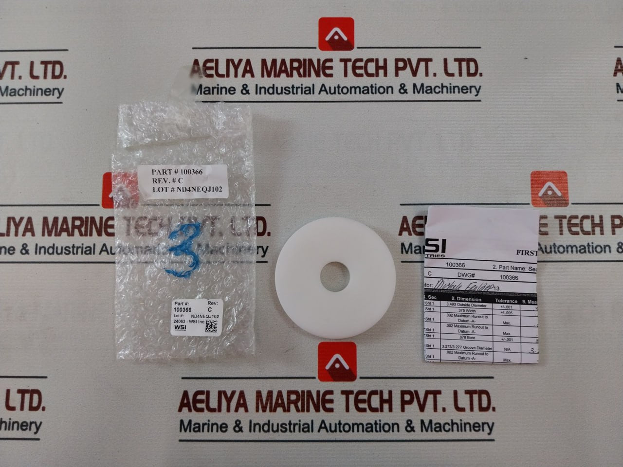 Oceaneering 100819Rk Valve Repair Kit