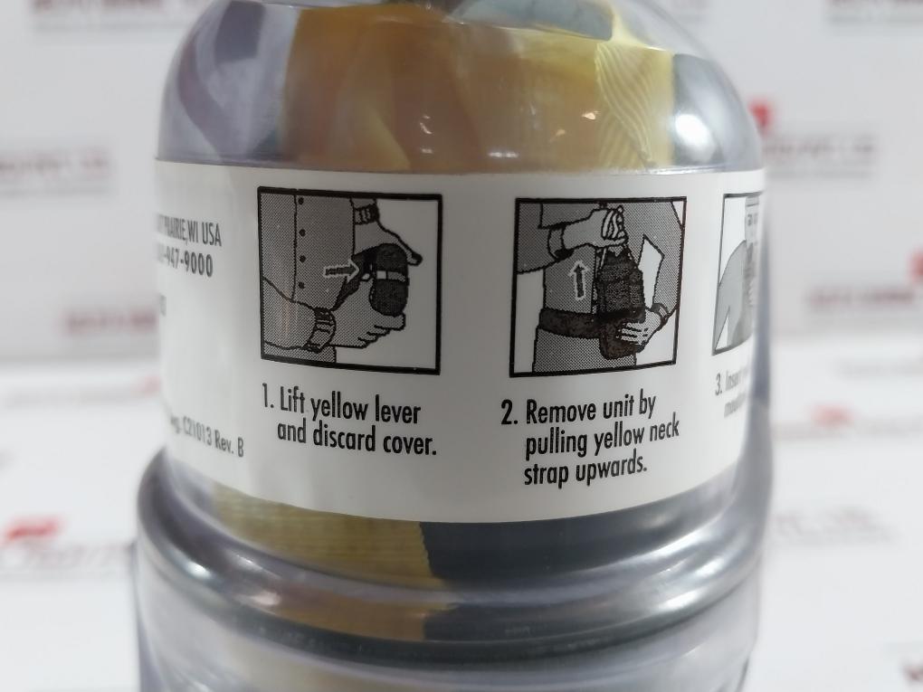 Ocenco M-20.2 Eebd Emergency Escape Breathing Device 3850 Psi Rev : B