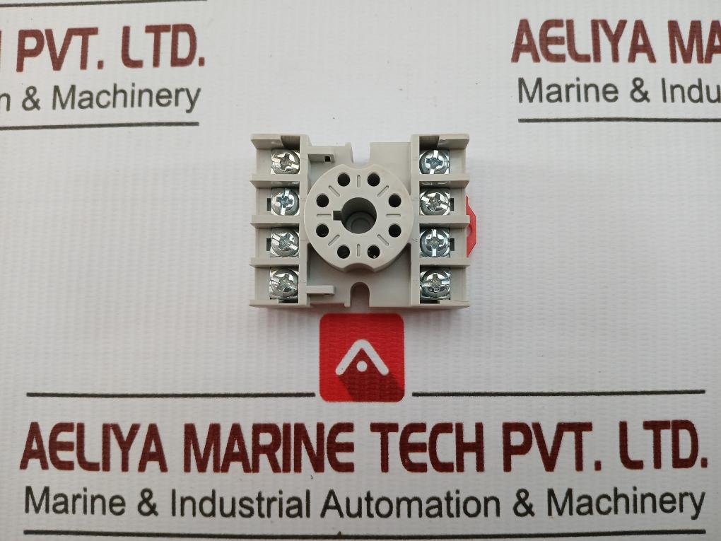 Octal Relay Socket 5X852N Dayton 8 Pin 15A 300V