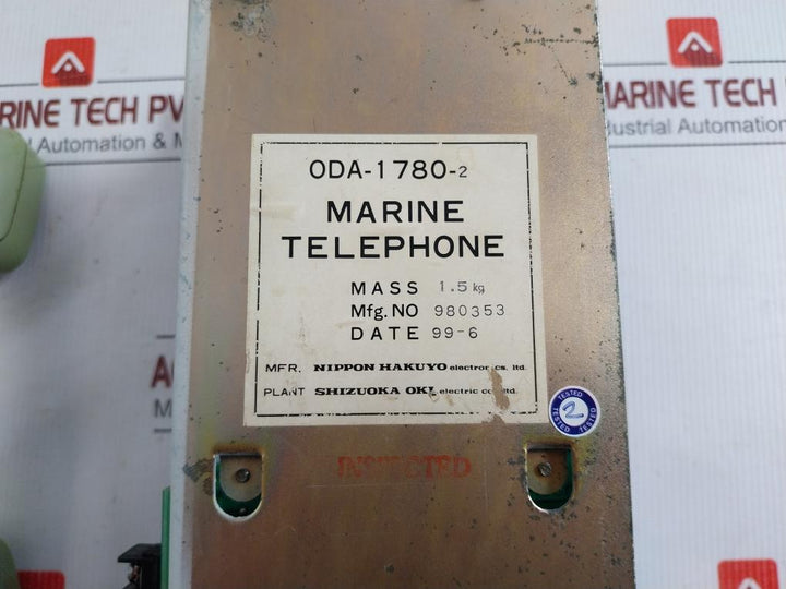 Oda-1780-2-P92-0006-0-Wall-mount-Shipboard-Telephone-Oki-208953-13