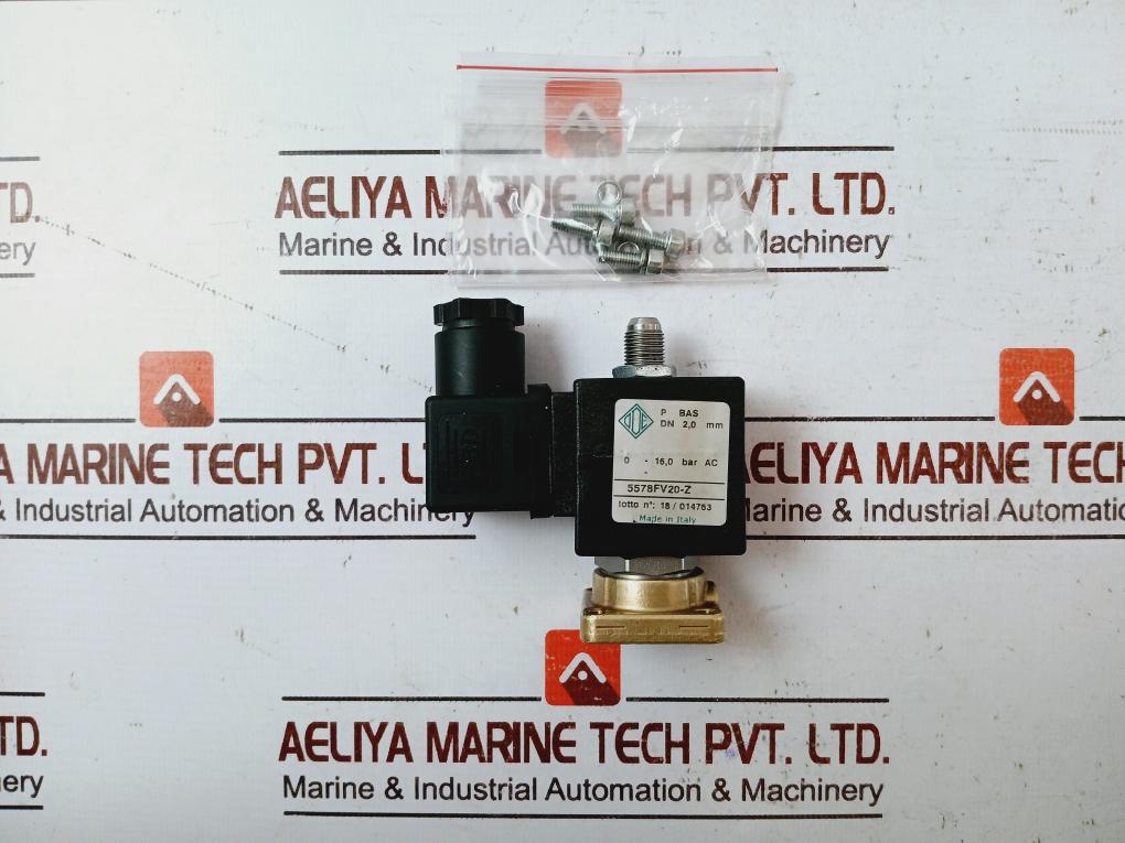 Ode 5578Fv20-z Solenoid Valve W/ Screw For Air Compressor