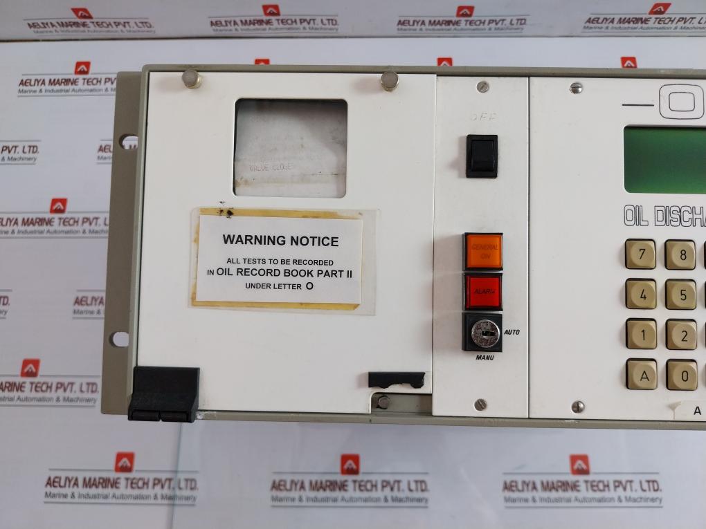 Odme-s 663 Mk Iii Oil Discharge Monitoring System Control 60˚C Seil-seres