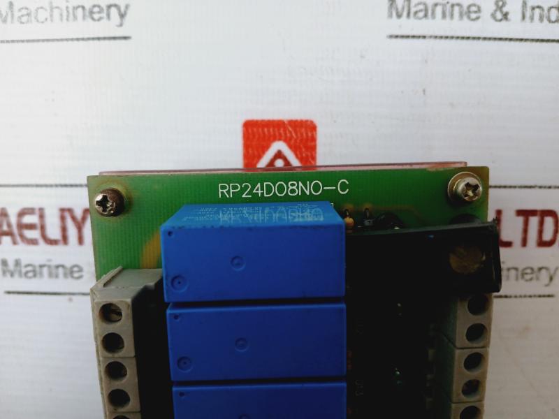 OEG RP24DO8NO-C PCB, 24VDC, 10A 250VAC/30VDC