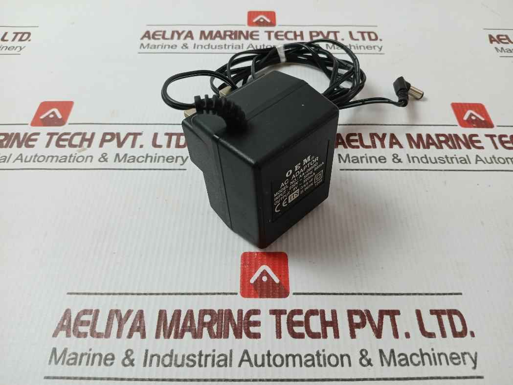 Oem Aa-0950D Ac Adapter 9V 500Ma Power Supply