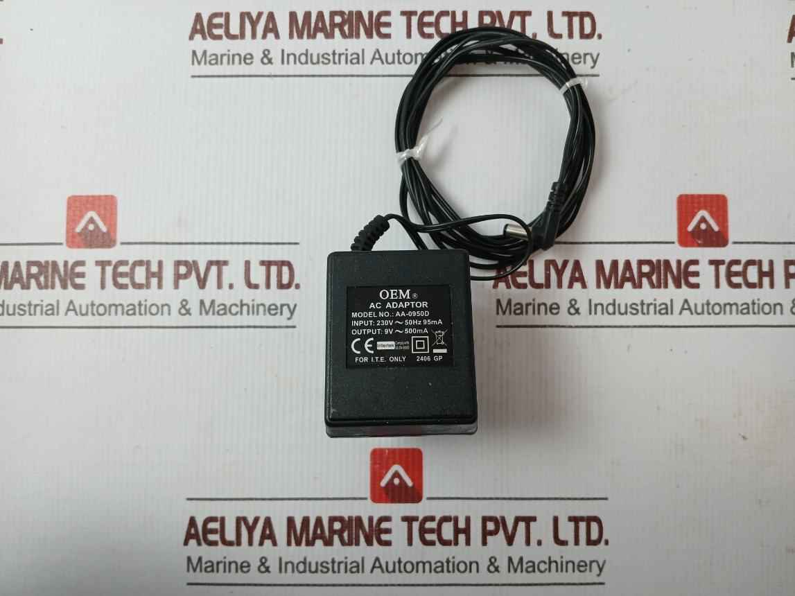 Oem Aa-0950D Power Supply Ac Adaptor 230V-50Hz-95Ma