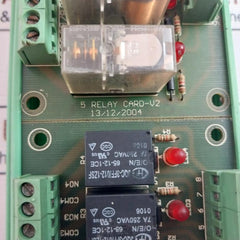 OEN 5 Relay Card-v2 Board