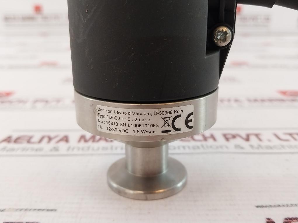 Oerlikon Leybold Di2000 vacuum Sensor Ip44 12-30 Vdc 1,5 Wmax.