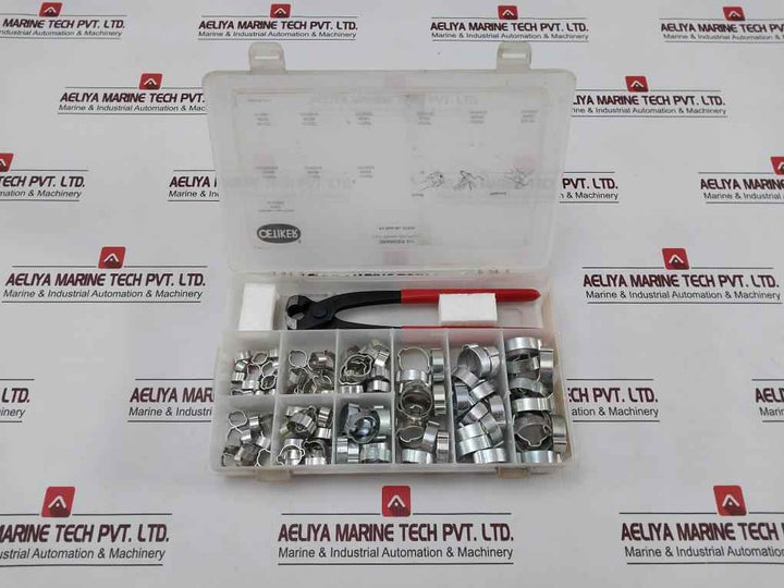 Oetiker 4Tx96 Hose 2-ear Clamp With Jaw Pincer Assort Grainger Set 4E607 4E596
