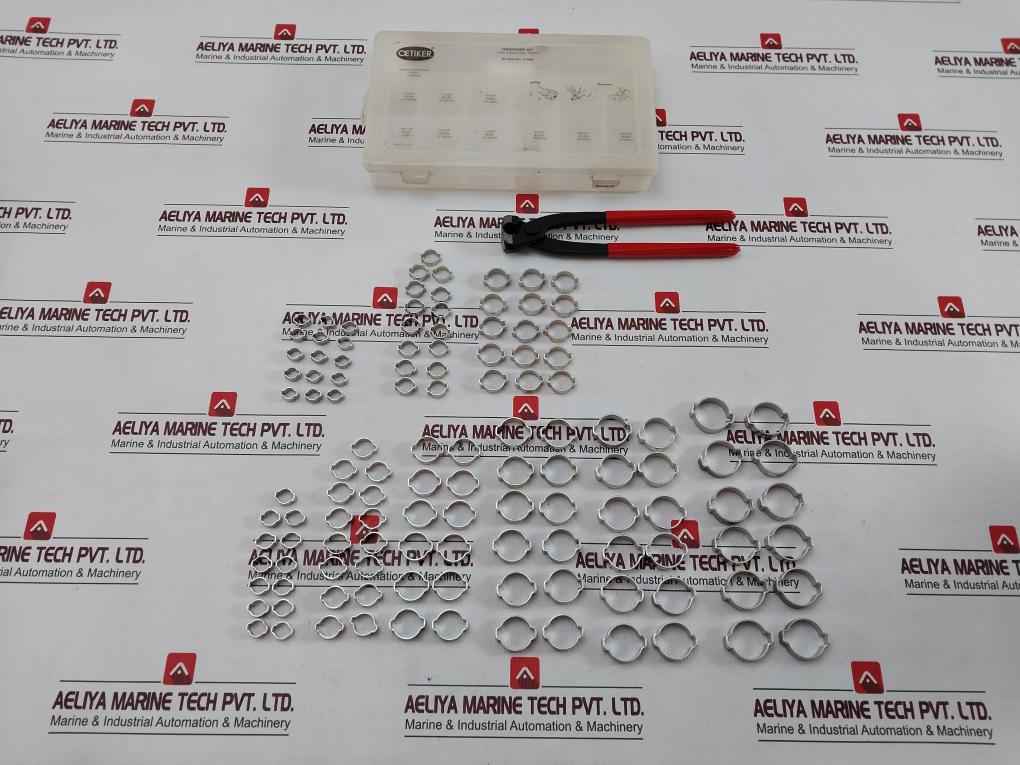 Oetiker 4Tx96 Hose 2-ear Clamp With Jaw Pincer Assort Grainger Set 4E607 4E596