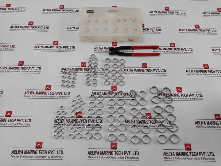 Oetiker 4Tx96 Hose 2-ear Clamp With Jaw Pincer Assort Grainger Set 4E607 4E596