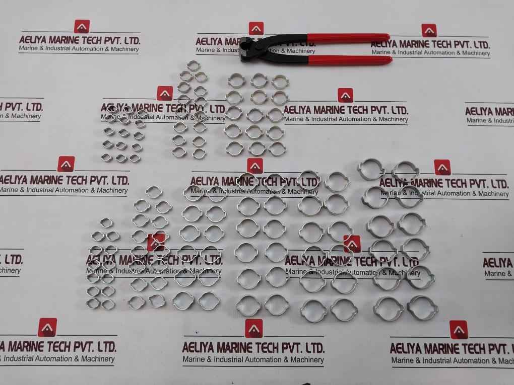 Oetiker 4Tx96 Hose 2-ear Clamp With Jaw Pincer Assort Grainger Set 4E607 4E596