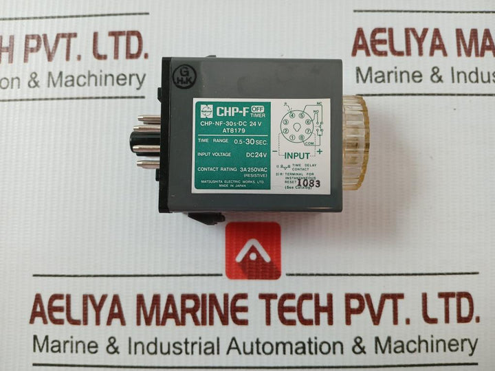 Off Timer Delay Relay Chp-nf-30S-dc 24 V Matsushita