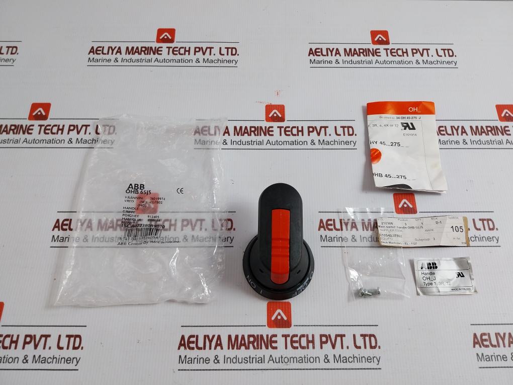 Ohb 65J5 Low Voltage Main Switch Handle Abb