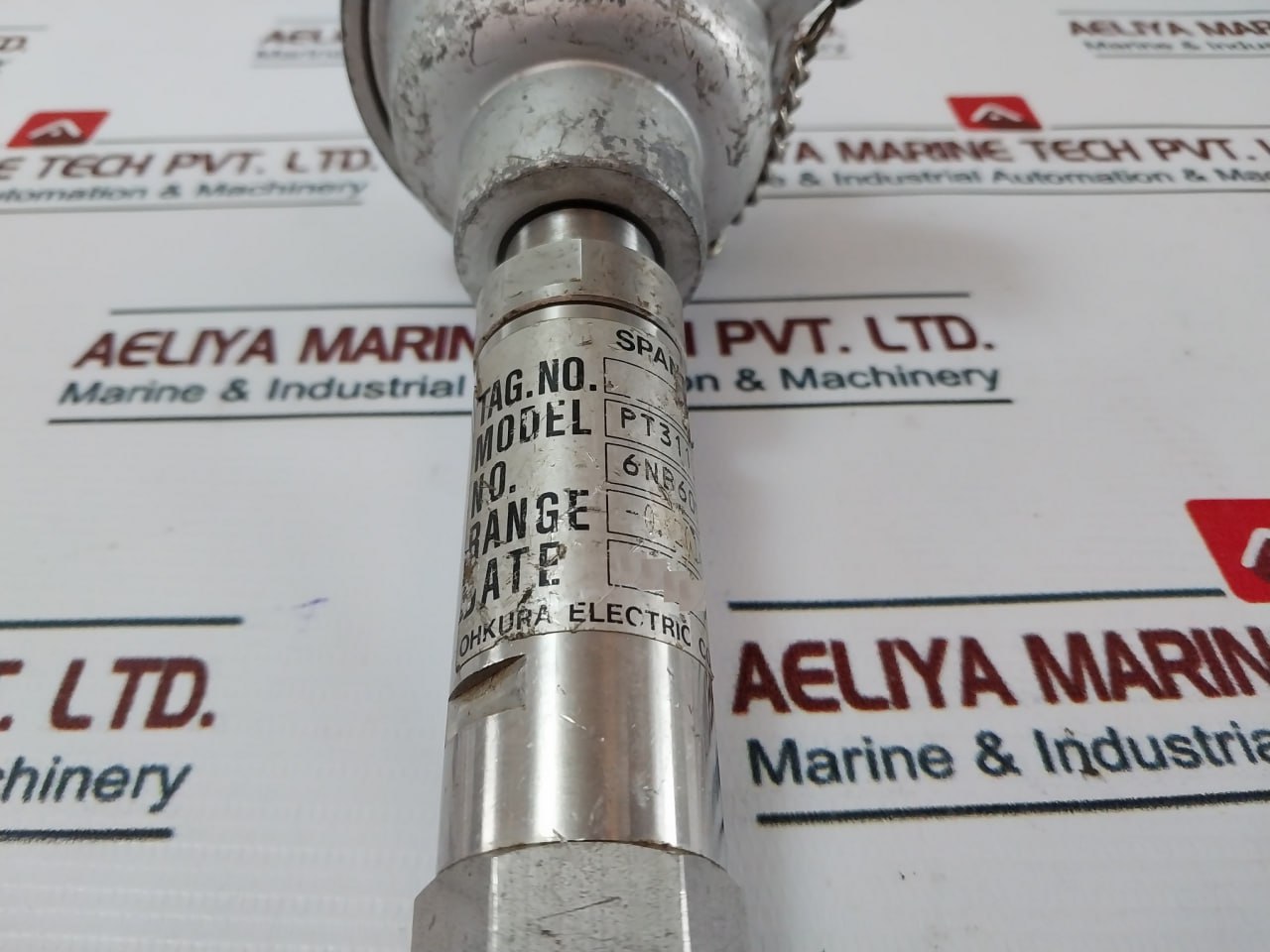 Ohkura Electric Pt3113Azzp4Fz Resistance Thermometer -0.10~0.98 Mpa
