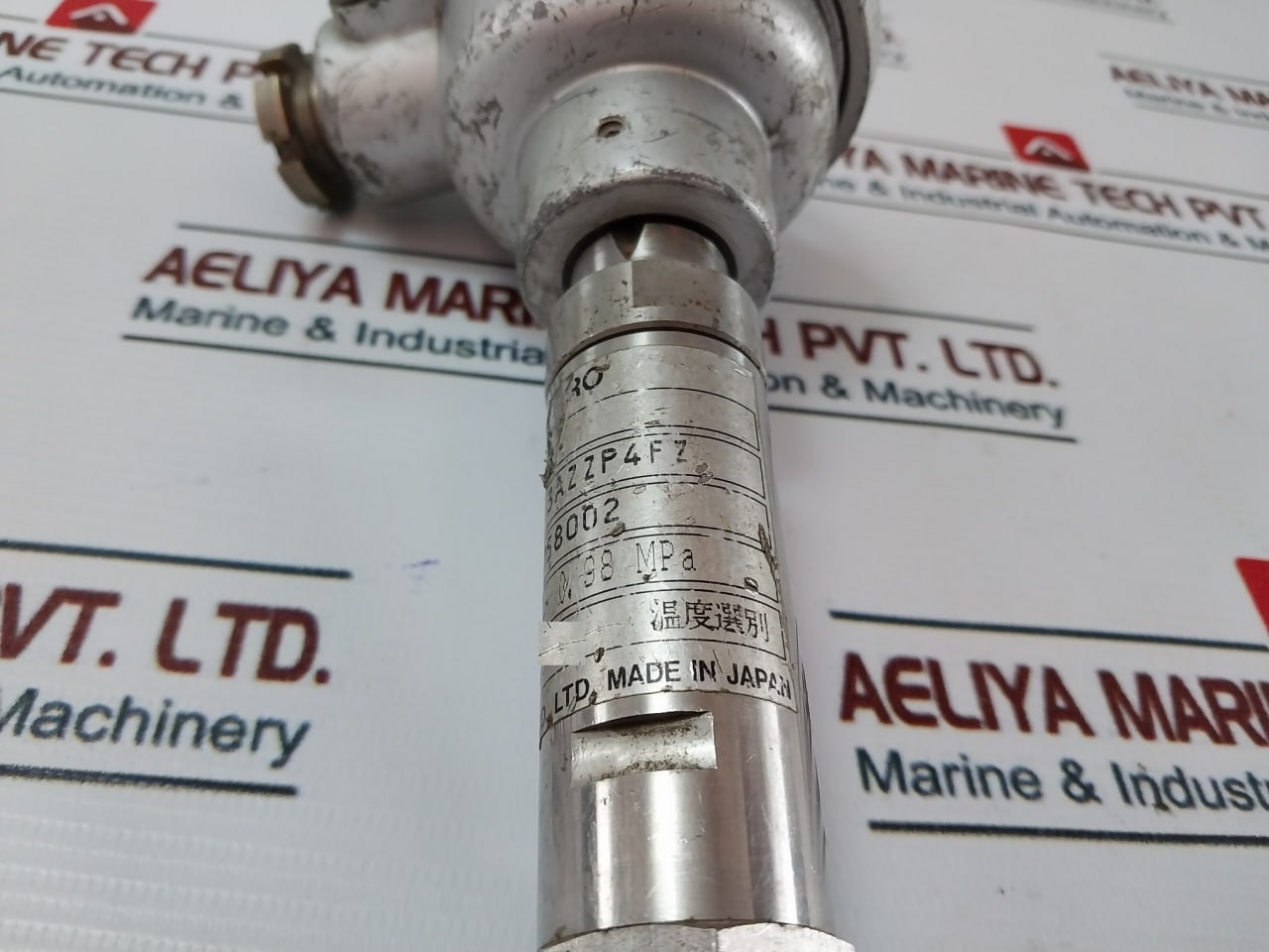 Ohkura Electric Pt3113Azzp4Fz Resistance Thermometer -0.10~0.98 Mpa